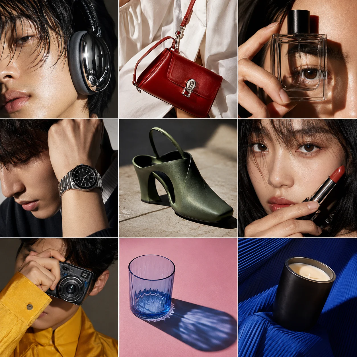 Beauty product campaign treatment