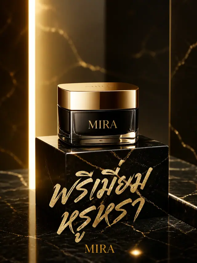 Premium beauty-product visual treatment